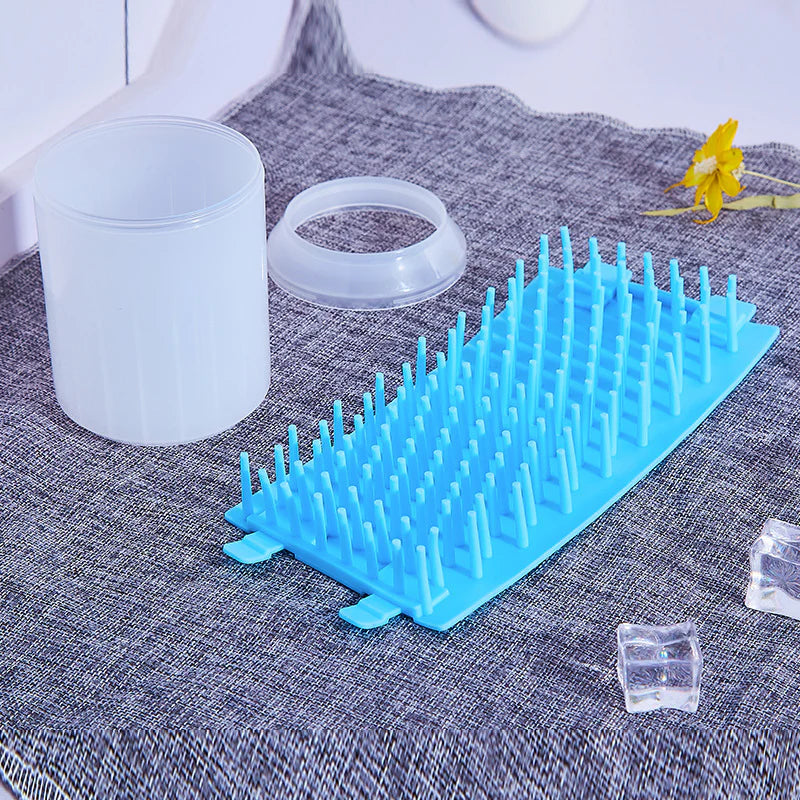 Portable Dog Paw Cleaner Cup - Soft Silicone Bristles for Muddy Paws, No More Dirty Floors