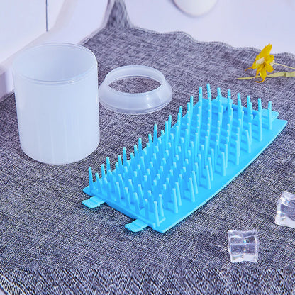 Portable Dog Paw Cleaner Cup - Soft Silicone Bristles for Muddy Paws, No More Dirty Floors