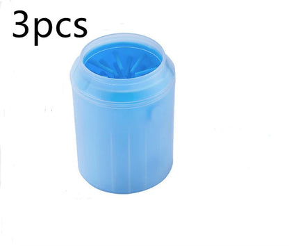 Portable Dog Paw Cleaner Cup - Soft Silicone Bristles for Muddy Paws, No More Dirty Floors
