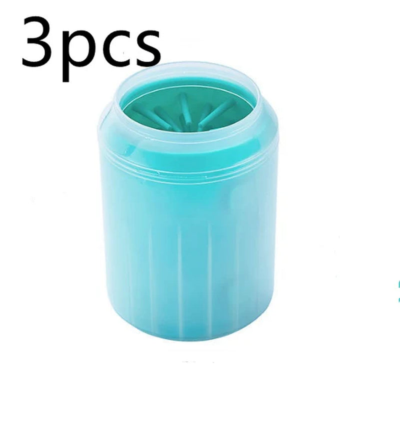 Portable Dog Paw Cleaner Cup - Soft Silicone Bristles for Muddy Paws, No More Dirty Floors